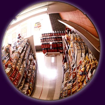 Convex Detection Mirrors for Wide-Angle and Hard to view areas